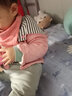 寶寶外套春秋女新款外衣男童上衣兒童洋氣嬰幼兒小童衣服嬰兒秋裝 粉紅色 100cm 曬單實拍圖