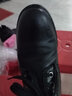 奧康男鞋內(nèi)增高男鞋商務休閑皮鞋男士隱形增高鞋男6cm 黑色 41 曬單實拍圖