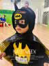 宇龍童話(huà)萬(wàn)圣節兒童服裝幼兒園男童化妝舞會(huì )蝙蝠俠cosplay演出服裝春秋款 1937秋裝套裝+披風(fēng)眼罩 110 碼建議身高1米左右 曬單實(shí)拍圖