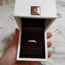 DR結婚對戒FOREVER系列相守戒指節日禮物 單女戒 分色18K金 手寸詢(xún)問(wèn)客服 曬單實(shí)拍圖