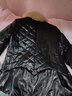 蘭威費雷新冬款皮服女短款加絨加厚棉衣修身外套皮衣潮衣 黑色 4XL 135-150斤左右 曬單實(shí)拍圖