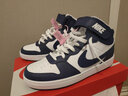 耐克（NIKE） Court Borough Mid 2 舒適透氣女子板鞋防滑耐磨減震運動休閑鞋 CD7782-107 38 曬單實拍圖