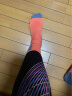 CEP德国3.0专业运动压缩袜跑步袜马拉松长跑户外篮球中筒袜防滑袜子 男款珊瑚粉 III 实拍图
