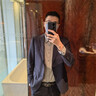 Guillaume de Mons進(jìn)口VBC澳嘉純羊毛西服套裝男商務(wù)正裝新郎結(jié)婚禮服西裝整套男士 藏青色【上衣+褲子】 48 上衣【西褲尺碼請(qǐng)備注】 曬單實(shí)拍圖