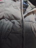 卡帝乐鳄鱼羽绒服男2023新款冬季短款连帽潮流学生易穿搭加厚保暖情侣外套男 1997白色 M 实拍图