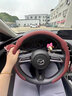 ACTDOR比亞迪唐漢DM/EV海豚海豹e2/e3秦plus四季通用裝飾車把套方向盤(pán)套 火山紅【納帕皮防滑透氣】花紋款 曬單實(shí)拍圖
