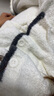 愛(ài)慕長(cháng)袖長(cháng)褲睡衣家居服套裝軟絨舒暖AM468131白色165 曬單實(shí)拍圖