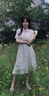 RUIQIUER新中式連衣裙女夏季新款女裝復(fù)古國風(fēng)日常設(shè)計感小眾仙女套裝裙子 米白色 M 曬單實拍圖
