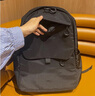 Walker Shop【品牌精選】男士雙肩包男大容量15.6寸電腦書(shū)包旅行背包雙肩包 黑色【43*30*16】 曬單實(shí)拍圖