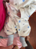 舒贝怡2件装婴儿衣服新生儿连体衣儿童哈衣宝宝爬服新春季款 蓝73CM 实拍图