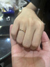 DR結(jié)婚對戒JUSTYOU系列星辰情侶訂婚鉆石戒指男女QM0137/QW0137 單女戒 曬單實拍圖
