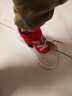 迪卡侬男女运动鞋休闲鞋秋季网面银灰色/橙色30-4719326 实拍图