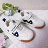 暇步士（Hush Puppies）男女童寶寶童鞋新款網(wǎng)面透氣德訓(xùn)涼鞋軟底輕便防滑運(yùn)動(dòng)跑步休閑鞋 HP3301藍(lán)色皮面四季款 25 曬單實(shí)拍圖