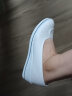 YI DOU老北京布鞋女单鞋坡跟护士鞋防滑软底透气白色医院牛筋底工作鞋 白色 (脚胖拍大一码) 38 实拍图