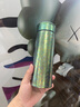 唐帕TANGPA雙層純鈦保溫杯大容量茶水分離鈦杯高檔養(yǎng)生水杯隨行可定制水杯子 古銅綠420ml 曬單實拍圖