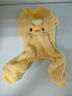 嬉皮狗（hipidog）寵物狗狗絨衣卡通搞怪小動(dòng)物牽引衣服小型幼犬比熊小狗狗保暖衣服 洛克黃 S （建議3-5斤） 曬單實(shí)拍圖