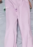 安德瑪（Under Armour）女童運動褲女生大童休閑長褲修身喇叭褲241211137 紫色 140cm  曬單實拍圖