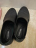 意爾康媽媽鞋軟底舒適媽媽中年老人鞋女單大碼鞋 26555W 黑色 39 曬單實(shí)拍圖