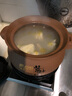 雅派紫砂砂鍋孕婦寶寶專用輔食湯鍋補品湯煲家用陶瓷沙鍋煤氣明火可用 4升葫蘆鍋(3-4人)[家用推薦款] 曬單實拍圖