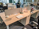 圣奧（sunon）靈悅 辦公桌椅組合屏風(fēng)工位辦公室員工桌簡(jiǎn)約職員桌電腦桌子卡座 1.4m兩人位不含椅 曬單實(shí)拍圖