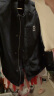 哈吉斯（HAZZYS）男装秋季外套时尚棒球服简约户外休闲夹克男ASVZU02CX92Y 黑色BK 175/96A 48 晒单实拍图