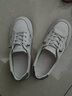 哈森（Harson）夏季網(wǎng)鞋女透氣網(wǎng)面軟底板鞋百搭女士厚底真皮小白鞋 白灰色【網(wǎng)面】 38 曬單實(shí)拍圖