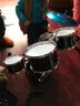 俏娃寶貝（QIAO WA BAO BEI）架子鼓兒童初學(xué)者1-3歲玩具男孩2音樂(lè )樂(lè )器6女5寶寶敲打鼓生日禮物 霓虹燈光多功能音樂(lè )鼓：綠色 曬單實(shí)拍圖