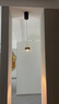 圣光齊火臥室床頭吊燈免布線可升降充電款玄關小吊燈極簡電視背景墻長線燈 【充電觸摸+常規(guī)款】珍珠黑-暖光 曬單實拍圖