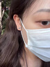 中國黃金CHINA GOLD四葉草鉆石耳釘女士銀耳環(huán)時(shí)尚耳飾女結婚紀念日禮物送女友老婆 心形四葉草鉆石耳釘 曬單實(shí)拍圖
