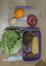 sistema進(jìn)口三明治盒子飯盒水果保鮮盒零食盒點(diǎn)心便當盒學(xué)生兒童春游餐盒 立方體餐盒2L 曬單實(shí)拍圖