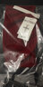 拓澀（TUOSE） 羊絨帽子女2024秋冬新款保暖歐美時(shí)尚護(hù)耳堆堆針織帽休 酒紅色 曬單實(shí)拍圖