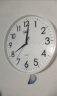 康巴丝（Compas）挂钟 创意简约钟表客厅石英钟表挂墙时钟 c2855 黑色 实拍图