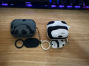 優(yōu)思頓airpods pro二代保護(hù)套AirPods4硅膠蘋果耳機(jī)殼高級感AirPods3保護(hù)套pro2熊貓情侶外殼三代防摔 【熊貓-白+指環(huán)扣】磨砂軟殼+耐臟不掉蓋 蘋果 AirPods 第4代 曬單實拍圖