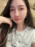 HEFANG何方珠寶微醺方糖耳環(huán)耳飾銀女士輕奢高級(jí)感七夕情人節(jié)禮物送女友 銀色 曬單實(shí)拍圖