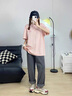 MADNESS HOUSE潮牌美系高街純棉直筒牛仔褲男女款戶外百搭寬松休閑牛仔褲長褲男 藍(lán)色 L（推薦體重120-130斤） 曬單實(shí)拍圖