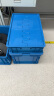 力王POWERKING600*400*280周转箱带盖加厚塑料物流箱子储物收纳胶箱周转筐长方形转运胶框谱尼检测认证蓝色 晒单实拍图