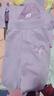 史努比女童衛衣套裝2026新款薄款女孩長(cháng)袖上衣洋氣童裝女休閑褲兒童衣服 笑帽努比香芋紫-Z線(xiàn)圈努比K香芋 110 曬單實(shí)拍圖
