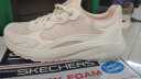 斯凯奇（Skechers）女运动鞋简约厚底缓震百搭休闲鞋117224 白色/浅粉红色/WLPK 37  晒单实拍图