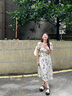 燕潯洋氣休閑波西米亞吊帶連衣裙女士2025新款夏季時(shí)尚氣質(zhì)度假風(fēng)裙子 黃色裙子+罩衫+腰帶 L 【105-115斤】 曬單實(shí)拍圖
