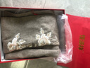 恒源祥刺繡披肩女純羊毛秋冬圍巾中國(guó)風(fēng)禮物送媽媽婆婆長(zhǎng)輩 曬單實(shí)拍圖