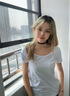 棲紀(jì)白色u領(lǐng)短袖t恤女夏2023新款低領(lǐng)緊身純色百搭打底露背大領(lǐng)口上衣 白色 L 建議(96-106斤) 曬單實(shí)拍圖