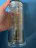圣以諾雙層玻璃杯高山流水車載帶把直筒隔熱夏季泡茶杯男高硼硅杯子137 460ml直身杯 曬單實拍圖
