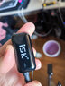 iSK WH10無線監(jiān)聽耳機抖音快手直播主播唱歌入耳式耳返耳機演出戶外游戲雙立體聲掛脖式音樂耳機 無線耳機*1+發(fā)射器*1 黑色 曬單實拍圖