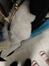 叕二叕可愛(ài)兔耳朵毛絨包包女軟萌少女鏈條包百搭毛毛單肩斜挎包 白色 曬單實(shí)拍圖