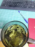 言和堂綠茶杯月牙泡茶杯辦公室玻璃茶杯家用過濾水杯簡(jiǎn)約帶蓋杯子 聽風(fēng)-大號(hào)綠茶杯（宿青）-帶蓋 曬單實(shí)拍圖