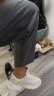 Foss Phil裤子男士春夏季宽松垂感冰丝休闲长裤运动阔腿直筒裤2311黑色4XL 实拍图