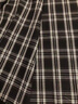 億翔華太磨毛襯衫布料面料格子布料jk服裝裙子外套褲子面料秋冬diy手工布 小黑白(半米價(jià)) 曬單實(shí)拍圖