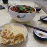 馳度 酸菜魚水煮魚大盆碗網(wǎng)紅毛血旺專用碗水煮肉片大湯碗大號家用盆新款時尚高顏值湯碗五星級酒店會所餐具 8.5英寸寶島缽?fù)?藍荷花 曬單實拍圖