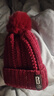 安妮莎帽子女冬季加絨毛線(xiàn)帽韓版青年甜美可愛(ài)女士秋冬針織帽百搭保暖 成人款-紅色 帽子+圍脖（2件套）（加絨加厚有彈力） 曬單實(shí)拍圖