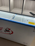 白雪商用玻璃面冷柜 超大容量弧面平面臥式玻璃門(mén)展示柜  冷凍冷藏轉換柜單溫雪糕飲料棒冰冰柜 470L 【平面玻璃】SD/C558FA 曬單實(shí)拍圖